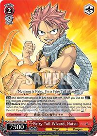 Natsu RR waifu card — Weiss Schwarz
